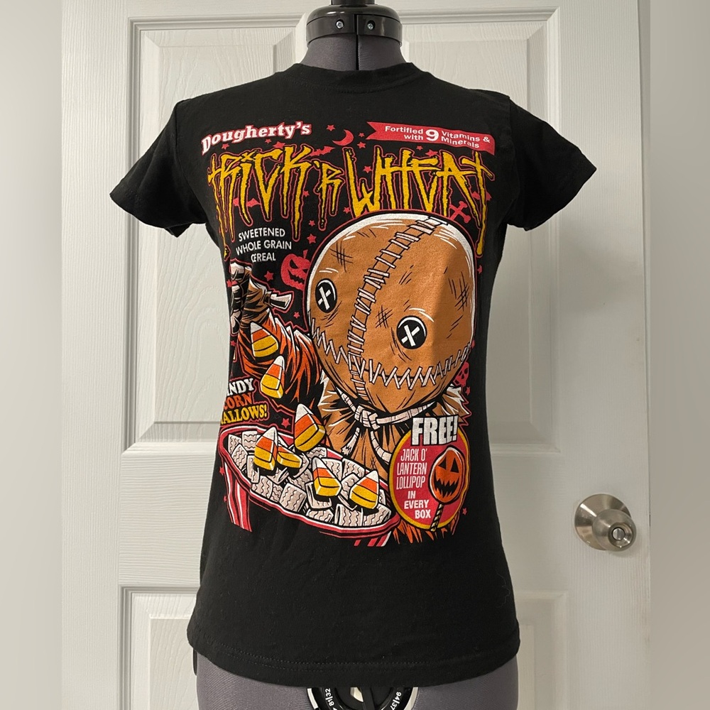 Trick r Treat Sam Halloween T-Shirt Horror Cereal XS